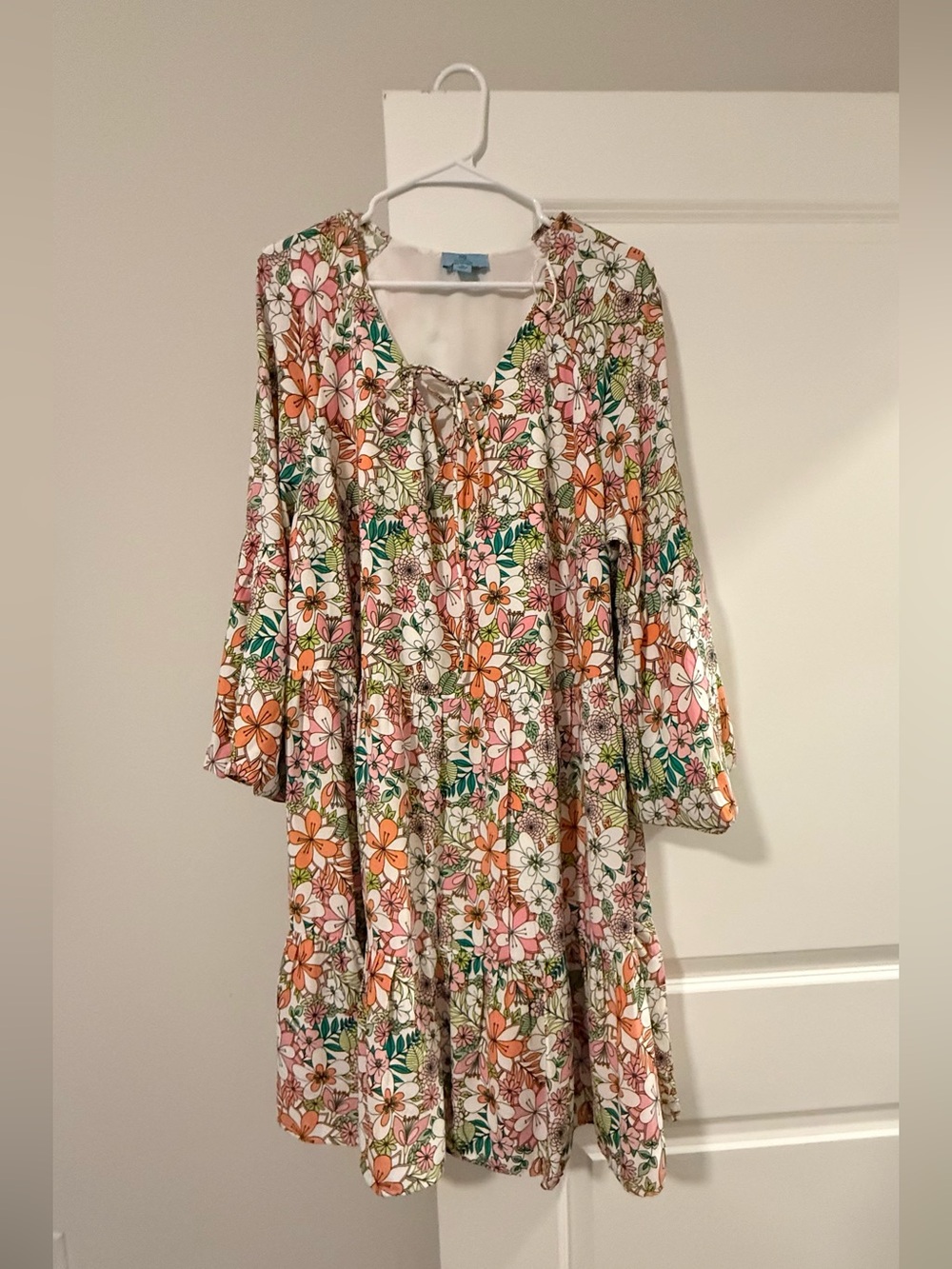 CeCe Light Blue Brand Label Top - Picture 3 of 16